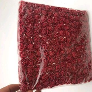 sỉ Hoa hồng mini màu y hình dùng trang trí tiệc đủ màu giá sỉ