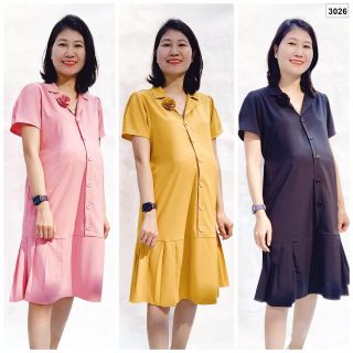 Đầm bầu công sở sang trọng 3026