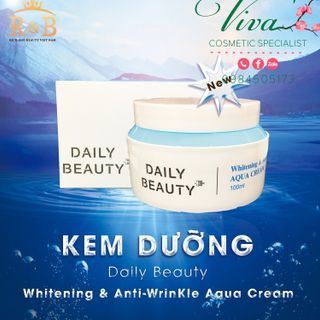 Kem dưỡng Whitening Anti-WrinKle Aqua Cream