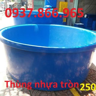 thùng nuôi cá thùng nhựa kích thước lớn thùng chứa nước giá sỉ