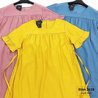 Đầm bầu dáng xòe 2628