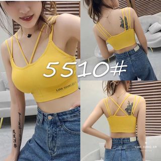 Áo tập 3 lỗ bra dây 5510