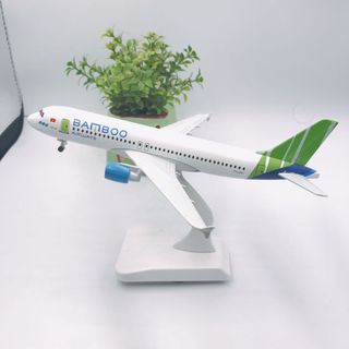 Máy bay mô hình kim loại Bamboo Airways - 20cm giá sỉ