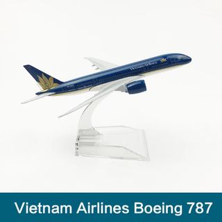 Máy bay mô hình kim loại Vietnam Airline - 16cm Màu Xanh giá sỉ