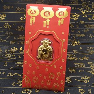 Bao Lì Xì Thần Tài Mạ Vàng