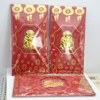 Bao Lì Xì Thần Tài Mạ Vàng