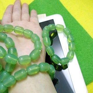 vòng đeo tay chuỗi đeo tay vòng tay phong thủy màu xanh lá
