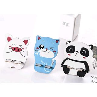 Giá đỡ điện thoại hình thú bằng gỗ