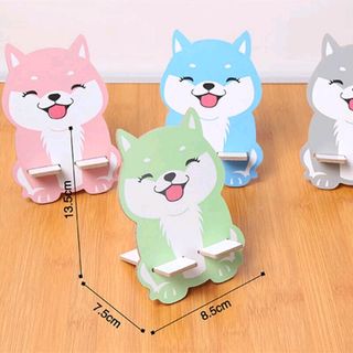 Giá đỡ điện thoại hình thú bằng gỗ