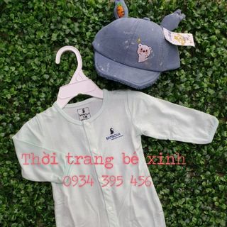 bộ body vải sồi cho bé