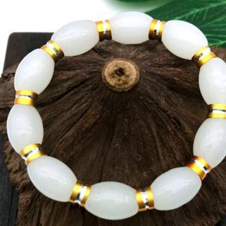 chuỗi đá đeo tay mix Kim loại
