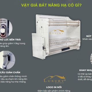 Giá bát nâng hạ