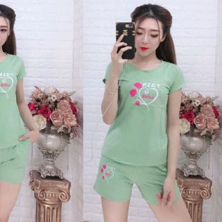 bộ coton mịn đẹp NN11