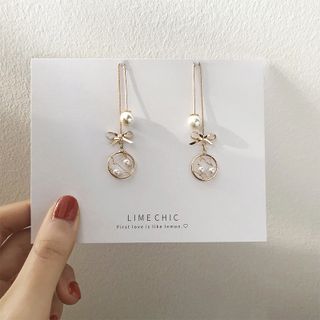 Hoa Tai Nữ Phong cách Hàn Quốc trẻ trung cá tính BG