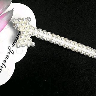 kẹp tóc đính hạt cườm