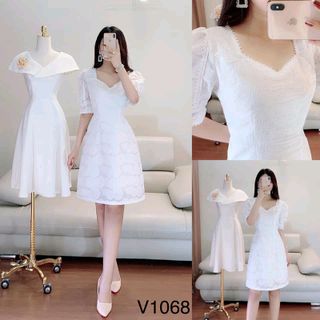 đầm thiết kế vải ren