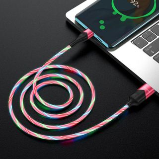 Dây cáp sạc đèn led BU19 Borofone cổng USB-C