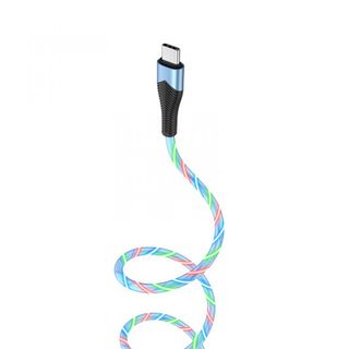 Dây cáp sạc đèn led BU19 Borofone cổng USB-C