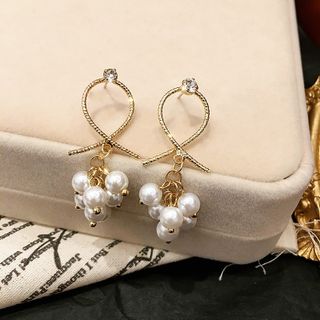 Bông Tai Nữ Phong cách Hàn Quốc được chế tác từ Bạc cao cấp