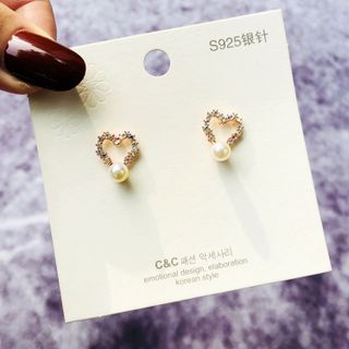 Bông Tai Nữ Cá tính phong cách Hàn Quốc được chế tác từ Bạc S925 cao cấp