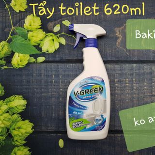 V-GREEN Tẩy toilet 620ml - sạch an toàn giá sỉ