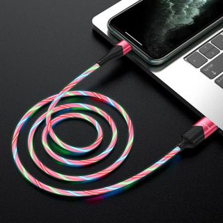 Dây cáp sạc đèn led BU19 Borofone cổng Lightning