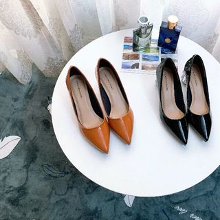 Giày Bít gót trong mũi nhọn 5p cực đẹp siêu bền