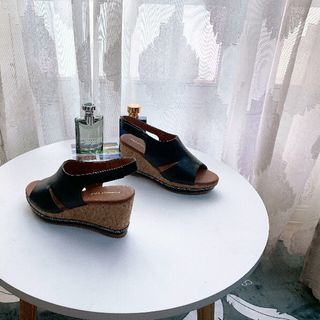 Giày Sandal xuồng da 7p ôm chân siêu bền