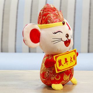 Chuột bông thần tài mang tài lộc 2020 30cm