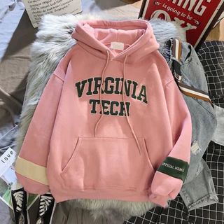 Áo hoodie nam nữ in chữ VIRGINA