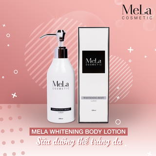 SỮA DƯỠNG THỂ TRẮNG DA MELA