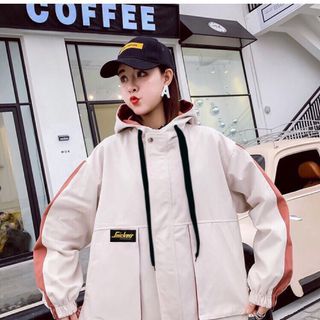 Áo khoác nữ túi hộp lớn