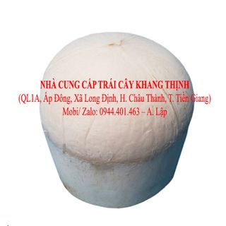 Cung cấp Dừa gọt kim cương/ gọt trọc xuất khầu