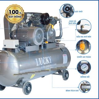 Phân phối máy nén khí Lucky 150L 55 Hp