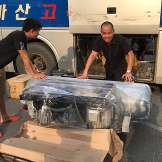 Phân phối máy nén khí Lucky 150L 55 Hp