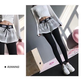 Quần tập đùi Leden 2in1