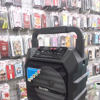 LOA BLUETOOTH HÁT KARAOKE K6 MIC ĐƠN