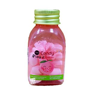 Kẹo Play Candy dưa hấu đào chanh Thái Lan hủ 22gram