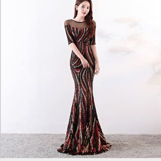 Đầm Dạ Hội dự tiệc châu Âu  Cao Cấp SV38