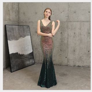 Đầm Dạ Hội dự tiệc châu Âu Cao Cấp SV18