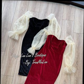 Đầm Nhung Body Thiết Kế