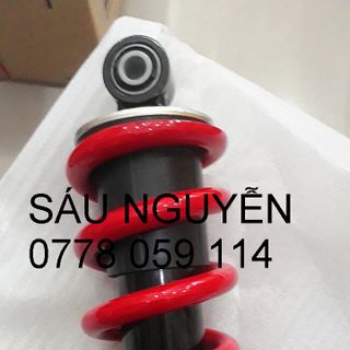 Phuộc sau ex 150 màu đỏ