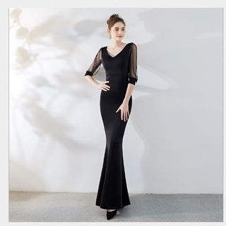 Đầm Dạ Hội dự tiệc châu Âu Cao Cấp SV23