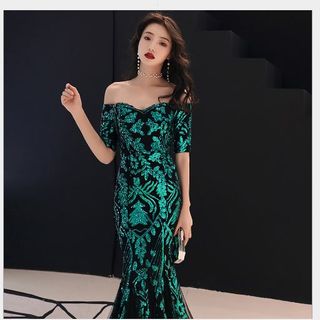Đầm Dạ Hội dự tiệc châu Âu Cao Cấp SV19