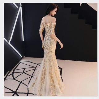 Đầm Dạ Hội dự tiệc châu Âu Cao Cấp SV19
