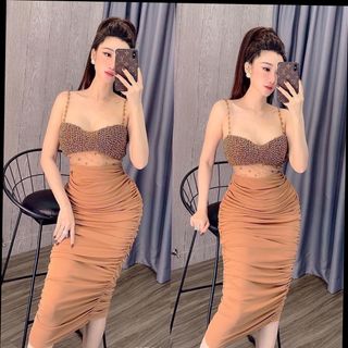 Đầm body Nhúng