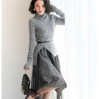 Đầm Len Phối Lưới Cao Cấp SV4