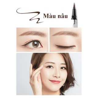 Kẻ mắt nớc lâu trôi Maycreate cool black quick drying marble eyeliner
