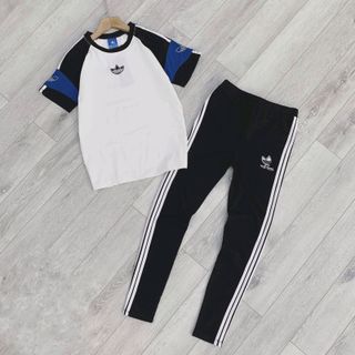 Set bộ thun phối tay xanh nổi bật mẫu mới nhất siêu Hot