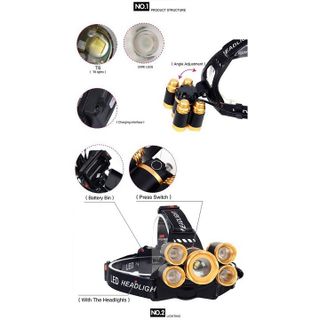 ĐÈN ĐỘI ĐẦU 5 BÓNG - BT0188